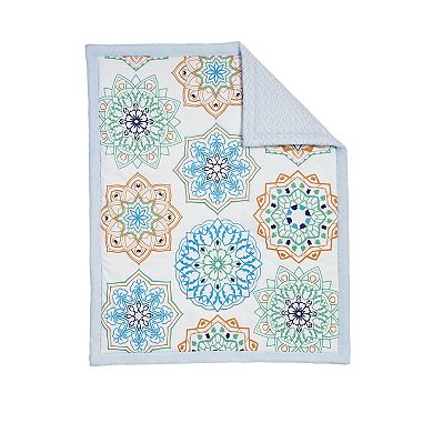 Oxford Baby Mandala 3-Piece Crib Bedding Set