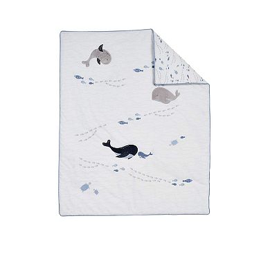 Oxford Baby Whale of a Time 3-Piece Crib Bedding Set