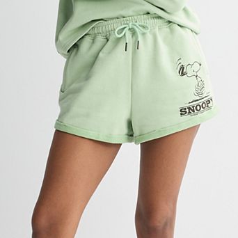 Juniors' Roll Cuff Shorts