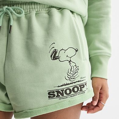 Juniors' Roll Cuff Shorts