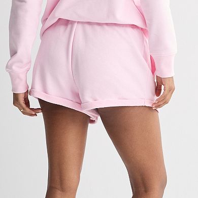 Juniors' Roll Cuff Shorts