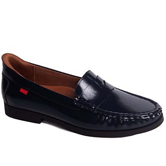 Marc Joseph New York Newbury Street Womens Hands-Free Slip On Technology Penny Loafer