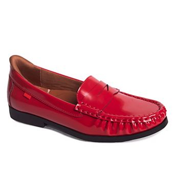 Marc Joseph New York Newbury Street Womens Hands-Free Slip On Technology Penny Loafer