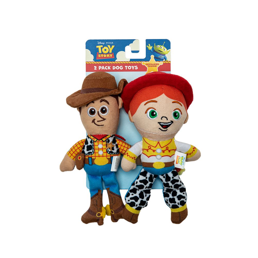 Disney's 2-Pack Woody & Jessie Plush Dog Toys