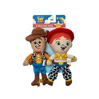 Disney's 2-Pack Woody & Jessie Plush Dog Toys