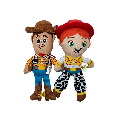 Disney's 2-Pack Woody & Jessie Plush Dog Toys