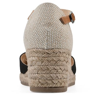 White Mountain Maintain Women's Wedge Espadrille Sandals