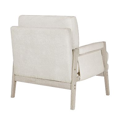 Mao Accent Armchair, Removable Cushion Cover, Chenille