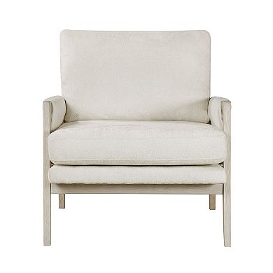 Mao Accent Armchair, Removable Cushion Cover, Chenille