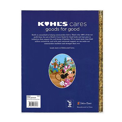 Kohl's Cares® Disney’s Mickey & Minnie 2-in-1 Bind-Up Book