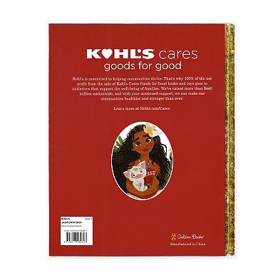 Kohl's Cares® Disney’s Moana 2-in-1 Bind-Up Book