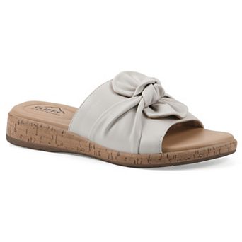 Cliffs by White Mountain Bonelle Women's Slide Sandals