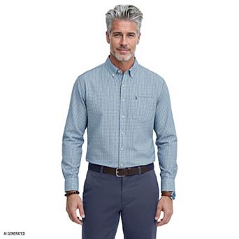 Men's IZOD Long Sleeve Button-Down Shirt