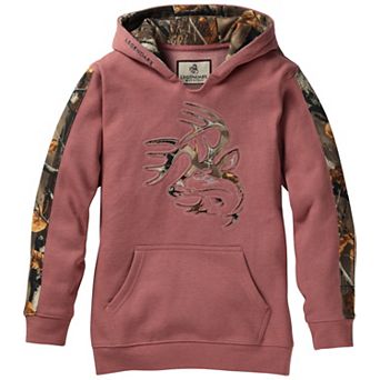 Big Kids Legendary Whitetails Outfitter Camo Hoodie Sweatshirt