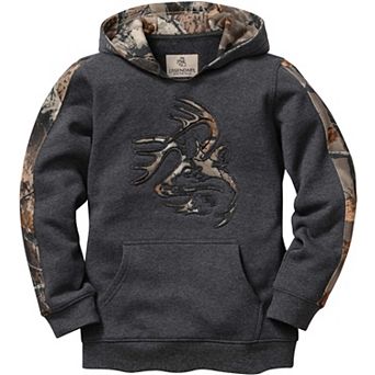Big Kids Legendary Whitetails Outfitter Camo Hoodie Sweatshirt