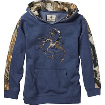 Big Kids Legendary Whitetails Outfitter Camo Hoodie Sweatshirt