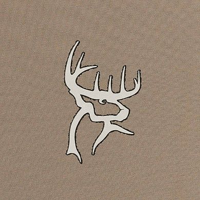 Men's Legendary Whitetails Buck Commander Camo Filled Flag Long Sleeve T-Shirt