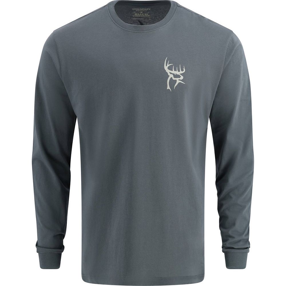 Men's Legendary Whitetails Buck Commander 8 Point Buck Long Sleeve T-Shirt