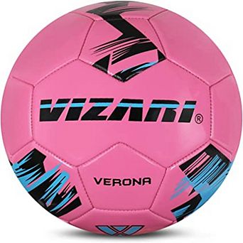 Vizari Verona Soccer Ball: Durable TPS shell, reinforced butyl bladder, ideal for youth practice.