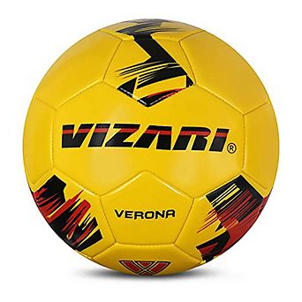 Vizari Verona Soccer Ball: Durable TPS shell, reinforced butyl bladder, ideal for youth practice.