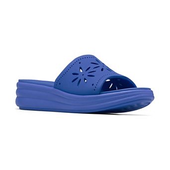 Clarks® Cloudsteppers Drift Floral Women's Wedge Sandals