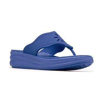 Clarks® Cloudsteppers Women's Wedge Flip Flop Sandals
