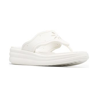 Clarks® Cloudsteppers Women's Wedge Flip Flop Sandals