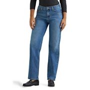 Woman Within Women's Plus Size Straight Leg Tummy Tamer Jean