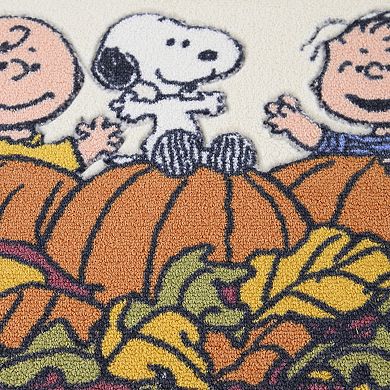 Celebrate Together™ Peanuts Harvest Carved Throw Rug