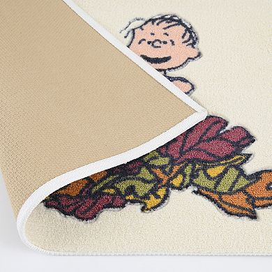 Celebrate Together™ Peanuts Harvest Carved Throw Rug