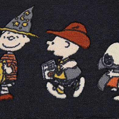 Celebrate Together™ Peanuts Trick or Treat Carved Throw Rug