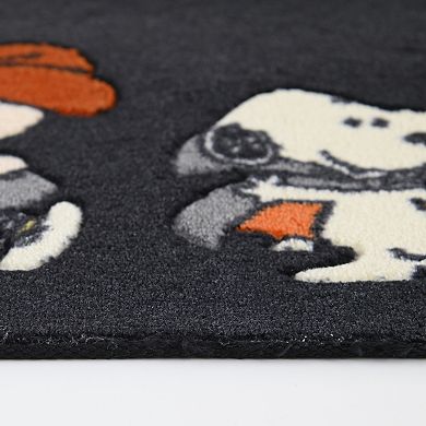 Celebrate Together™ Peanuts Trick or Treat Carved Throw Rug