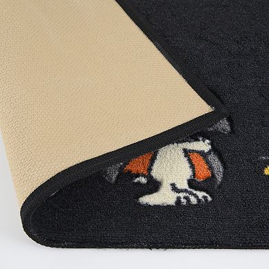 Celebrate Together™ Peanuts Trick or Treat Carved Throw Rug
