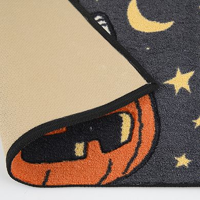 Celebrate Together™ Peanuts Snoopy Jack-O-Lantern Carved Throw Rug