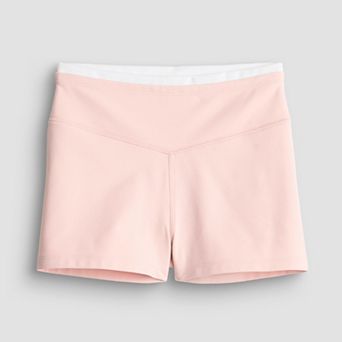 Girls 7-16 FLX Affirmation Double Waist Tumble Shorts