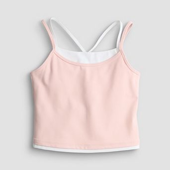 Girls 7-16 FLX Double Layer Tank Top