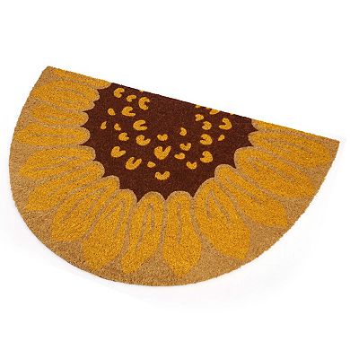 Celebrate Together™ Fall Sunflower Slice Coir Doormat
