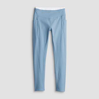 Girls 7-16 FLX Affirmation Double Waist Leggings