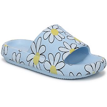 Blowfish Malibu Springtide-K Girls Faux Leather Slide Sandals
