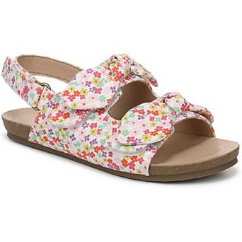 Blowfish Malibu Gal Pal 2-K Girls Canvas Strappy Sandals Floral Print