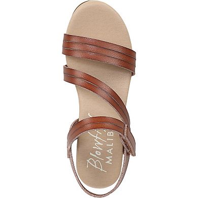 Blowfish Malibu Lemonade-K Girls Strappy Wedge Sandals