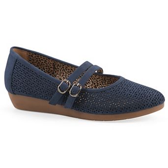 Cliffs by White Mountain Rivian Women's Mary Janes with Round Toe & Adjustable Strap