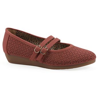 Cliffs by White Mountain Rivian Women's Mary Janes with Round Toe & Adjustable Strap