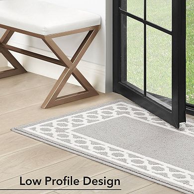 Jean Pierre All Loop Christine Border Area Rug