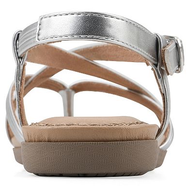 Cliffs by White Mountain Frania Women's Strappy Flat Sandals