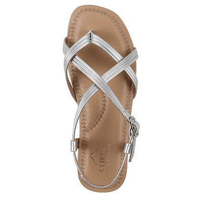 Cliffs by White Mountain Frania Women's Strappy Flat Sandals