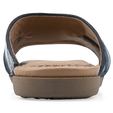 Cliffs by White Mountain Frankly Women's Slip-On Slide Sandals
