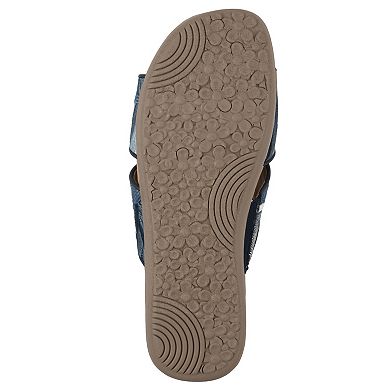 Cliffs by White Mountain Frankly Women's Slip-On Slide Sandals