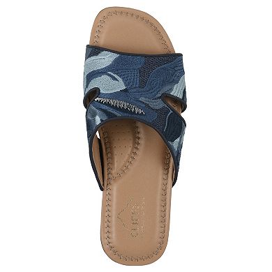 Cliffs by White Mountain Frankly Women's Slip-On Slide Sandals