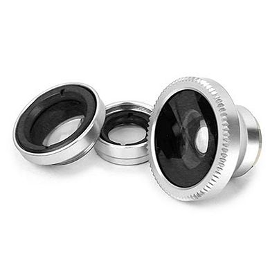 Magnetic Phone Camera Lens Kit Fisheye, Wide Angle, 10X Macro